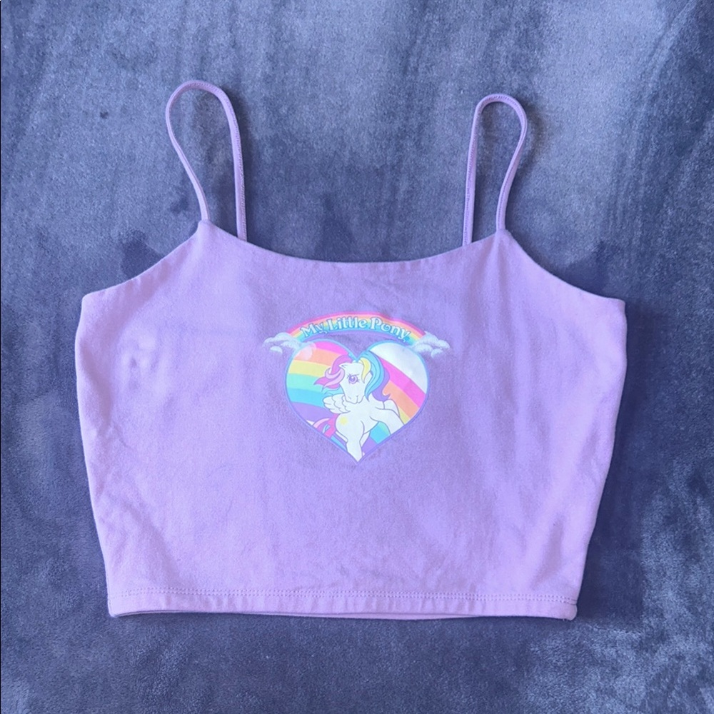 My little pony crop top